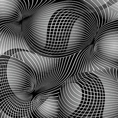 Space-Time No-2, Black and White by David Arrigoni Space-Time No-2, Black and White by David Arrigoni