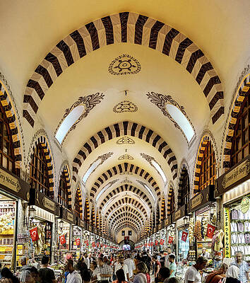 Wall Art - Photograph - Spice Bazaar Istanbul 01 by Weston Westmoreland