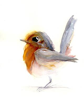 Wall Art - Painting - Spring In My Step by Dawn Derman
