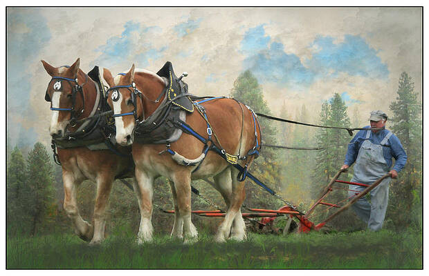 Spring Plowing by Posey Clements Spring Plowing by Posey Clements