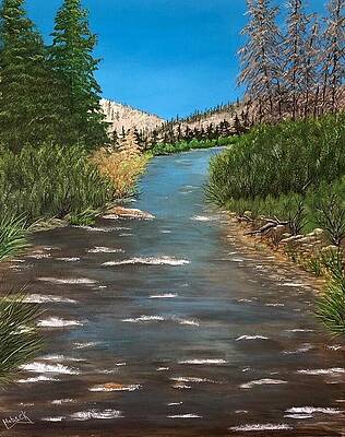 Spring Run Off by Dan Hoback
