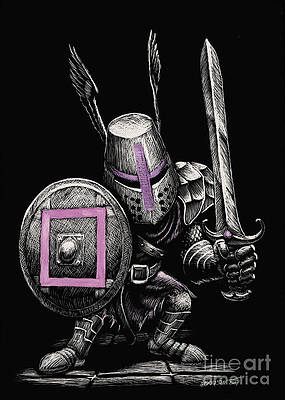 Square Gaming Knight by Stanley Morrison Square Gaming Knight by Stanley Morrison