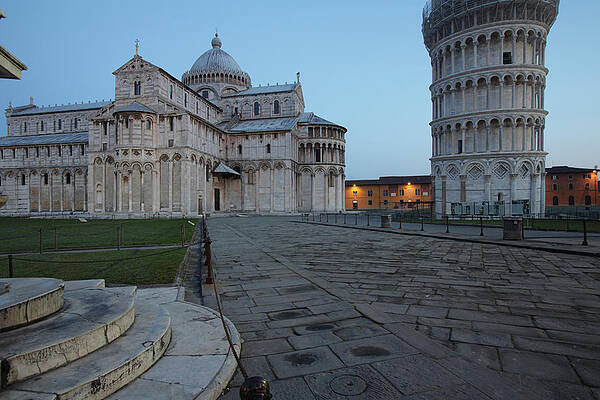 Square Of Miracles In Pisa Print by Massimo Pizzotti