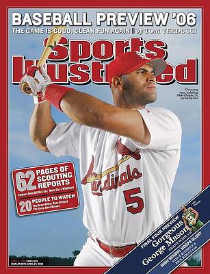St Louis Cardinals Ozzie Smith Sports Illustrated Cover Poster