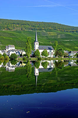 Wall Art - Photograph - St. Michael-kirche Von Piesport by Tom Spiegelberg