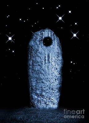 Artwork Of Rune Stones Used For Fortune Telling Art Print by Victor Habbick  Visions - Science Photo Gallery