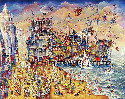Atlantic City New Jersey Paintings Fine Art America