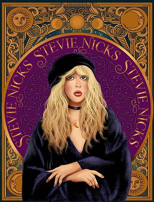 Stevie Nicks Paintings Pixels