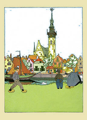 Wall Art - Painting - Still Life of Holland by Maud & Miska Petersham