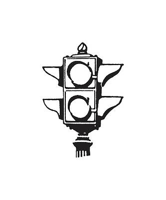 Traffic Lights Symbol Drawing Jigsaw Puzzle by Frank Ramspott - Pixels-saigonsouth.com.vn