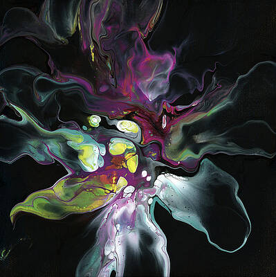 Wall Art - Painting - Strange Gravity by KC Pollak