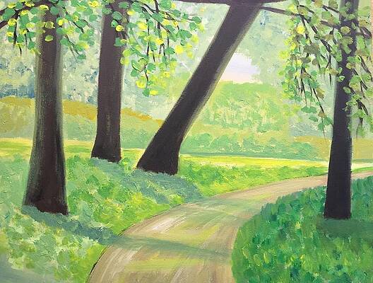 Summer day in the Woods by Barbara Magor Summer day in the Woods by Barbara Magor