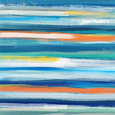Abstract Beach Paintings Fine Art America