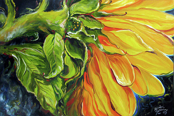 Large Sunflowers Paintings Fine Art America