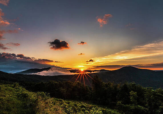 Sunrise at Altapass by Douglas Tate Sunrise at Altapass by Douglas Tate