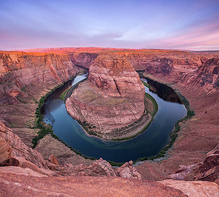 Sunrise on Horseshoe bend by Davorin Mance Sunrise on Horseshoe bend by Davorin Mance