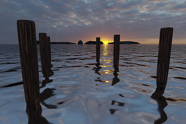 Sunrise on the bay by James Smullins Sunrise on the bay by James Smullins