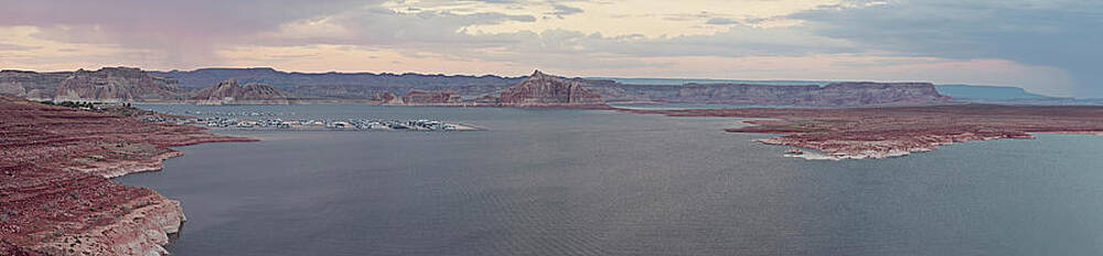 Sunset At Lake Powell Print by Magnez2