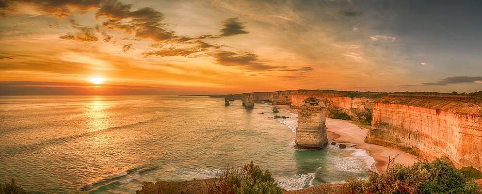 Sunset at The Twelve Apostles by Chris Cousins Sunset at The Twelve Apostles by Chris Cousins