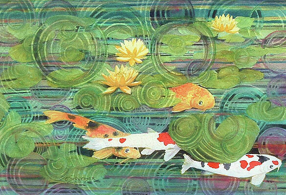 Swimming in circles by Edie Schneider Swimming in circles by Edie Schneider