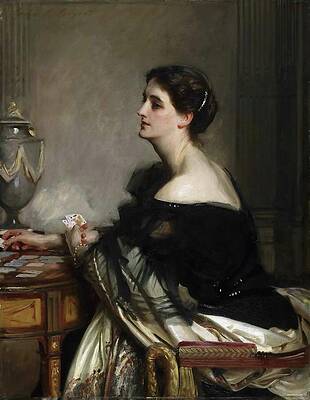 Wall Art - Painting - Sybil Frances Grey, Later Lady Eden by John Singer Sargent