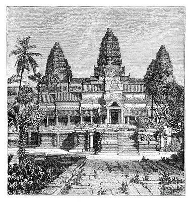 Angkor Wat Drawings Fine Art America I'm a very new artist but i love to draw things and this is one of the few drawings i've done i'm confident enough to upload here, i hope i will upload more in the future. angkor wat drawings fine art america