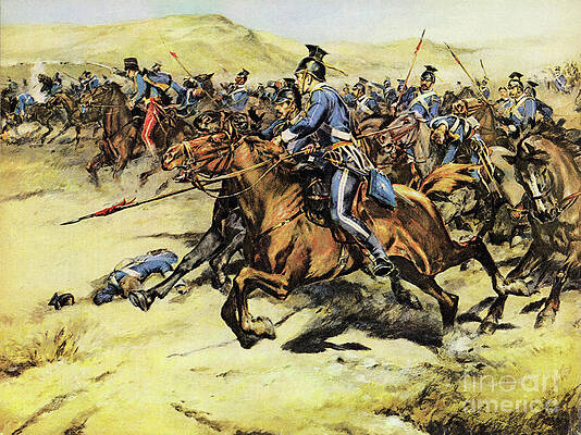 Charge Of The Light Brigade Art Fine Art America