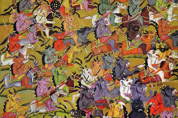Durga Paintings Fine Art America