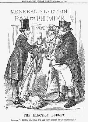 Wall Art - Drawing - The Election Budget, 1865. Artist John by Print Collector