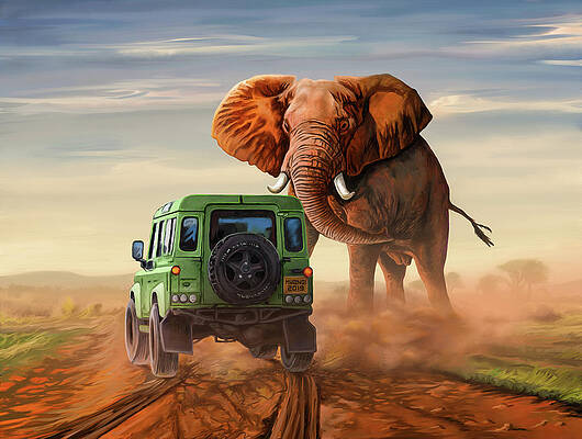 Larger than life - The Encounter by Anthony Mwangi Larger than life - The Encounter by Anthony Mwangi