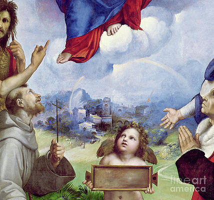 Detail From The Last Supper, Post Restoration By Leonardo Da Vinci