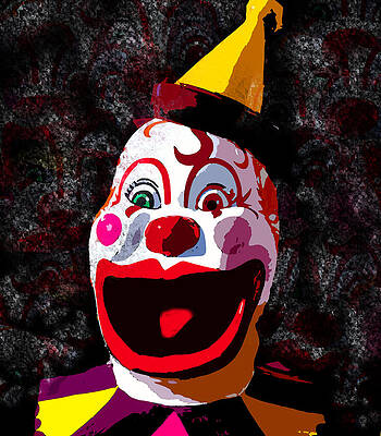 Clown Face Paintings Fine Art America