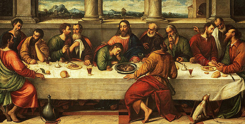 Last Supper Paintings Fine Art America