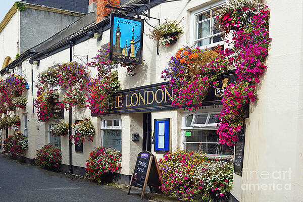 The London Inn, Padstow, Cornwall, England by David Birchall The London Inn, Padstow, Cornwall, England by David Birchall