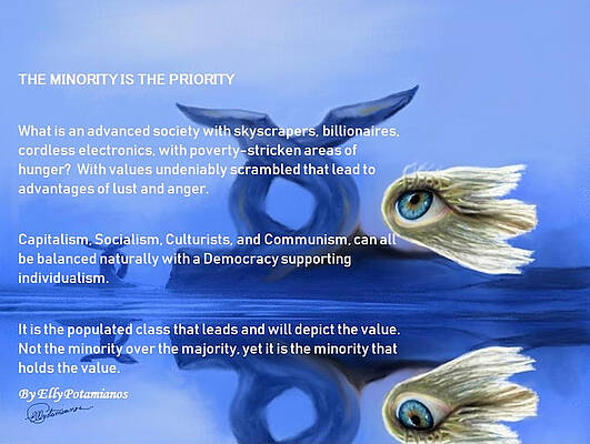 THE MINORITY IS THE PRIORITY via Interlude by Elly Potamianos THE MINORITY IS THE PRIORITY via Interlude by Elly Potamianos