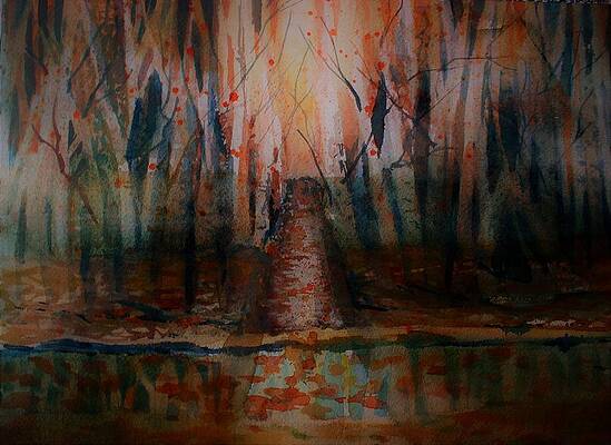 Narrow Road Paintings Fine Art America