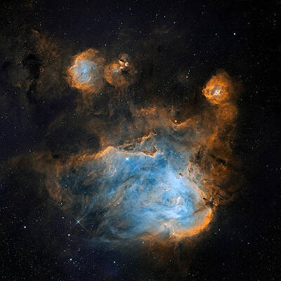 Wall Art - Photograph - The Running Chicken Nebula by Vikas Chander