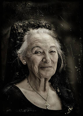 Wall Art - Photograph - The Spanish Lady by Gerard Valckx