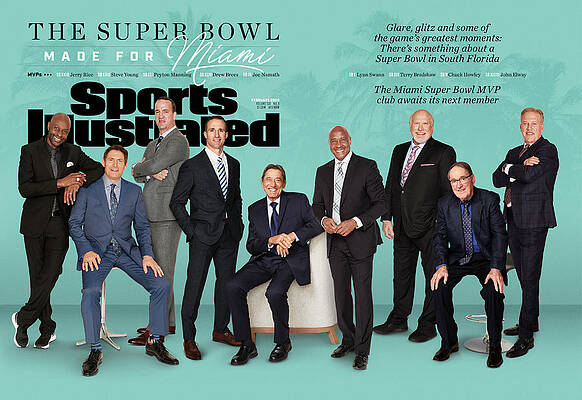 Wall Art - Photograph - The Super Bowl Made For Miami Sports Illustrated Cover by Sports Illustrated