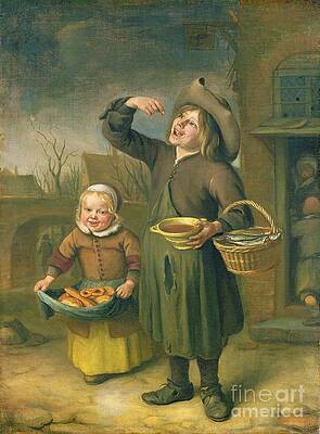 Wall Art - Painting - The Syrup Eater by Jan Havicksz. Steen