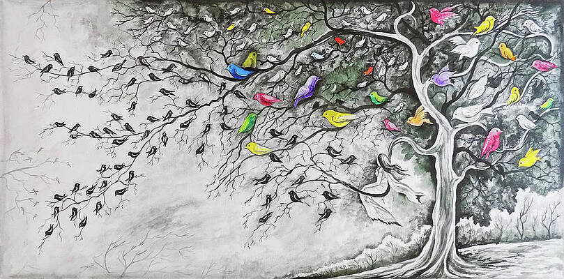 Tree Swing Drawings Fine Art America