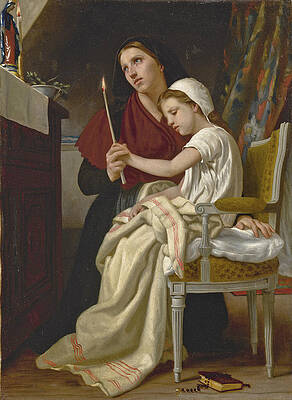 The Wish Print by William-Adolphe Bouguereau