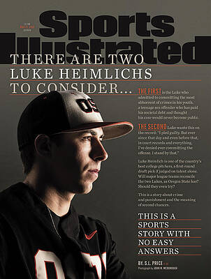 Wall Art - Photograph - There Are Two Luke Heimlichs To Consider... Sports Illustrated Cover by Sports Illustrated