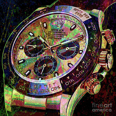 Rolex Watch Digital Art - Fine Art America