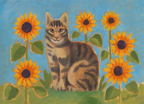 Blue Sunflower Paintings Page 34 Of 35 Fine Art America