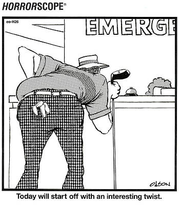 Wall Art - Drawing - Today Will Start Off With An Interesting Twist by Eric Olson