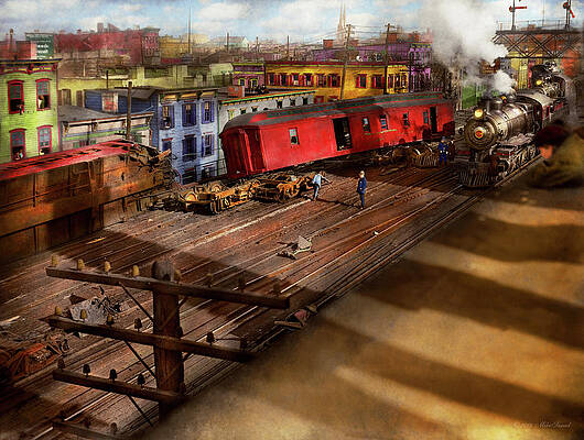 Train Station - Pensacola FL - The Louisville and Nashville Railroad 1900 iPhone  13 Pro Max Tough Case by Mike Savad - Mike Savad - Artist Website