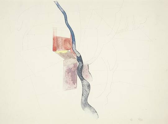 Wall Art - Painting - Tree Abstraction by Charles Demuth