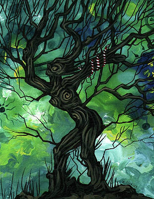 Wall Art - Painting - Tree Of Life Iv by Cherie Roe Dirksen