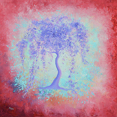 Weeping Willow Tree Paintings Fine Art America
